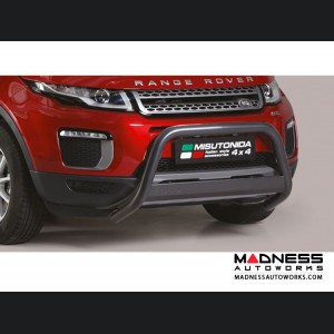 Range Rover Evoque Front Bumper Guard by Misutonida - Medium - Black Powder Coat Finish - 2016+ 